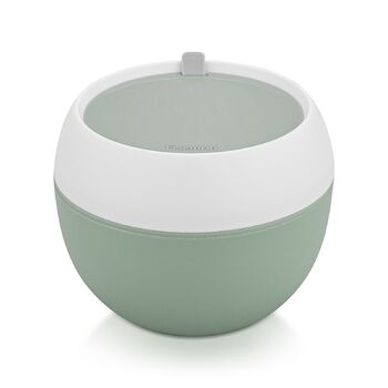 Ланч-бокс с двома відділенням круглий Fissman 15x12 см / 800 мл (6804)