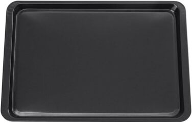 Прямокутне деко, корпус духовки з вуглецевої сталі з антипригарним покриттям, підходить для випікання різних страв (чорний)