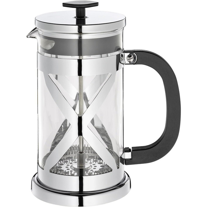 Кофеварка AA8Gloria, стекло, серебристый, 14.5 x 33.5 x 14.5 см (12 x 8.8 x 18.5 см), 345001