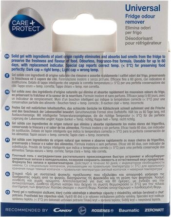 Нейтралізатор запахів для холодильника CARE + PROTECT