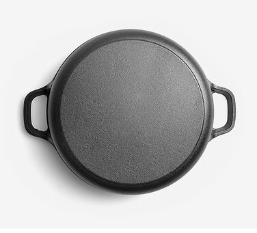 Чугунная сковорода со стеклянной крышкой Ø35 см GRILLI 777192 Код: 012715