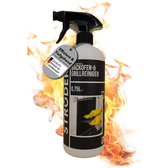 Засіб для миття духовок та грилів 750 мл STRÖDER