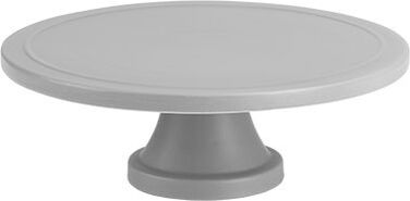 Блюдо для торта, 24 см, сіре, Trend RBV Birkmann