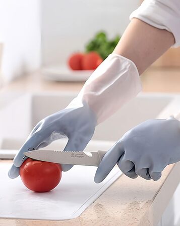 Рукавички для миття посуду 3 пари розмір M AORHOFJ