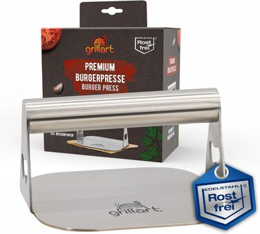 Прес для бургерів 14 см, нержавіюча сталь Grillart