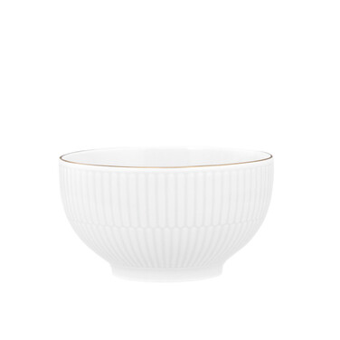 Пиала для кофе с молоком 0,5л, белая с золотистым ободком Amina Goldrand Seltmann Weiden