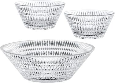 Набір кришталевих салатниць, 3 предмети, Ethno Nachtmann