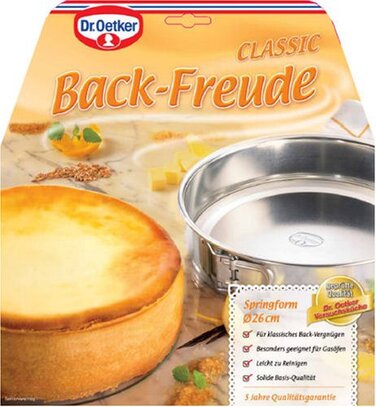Форма для випічки розємна кругла Ø 26 см Back - Freude Classic Dr. Oetker
