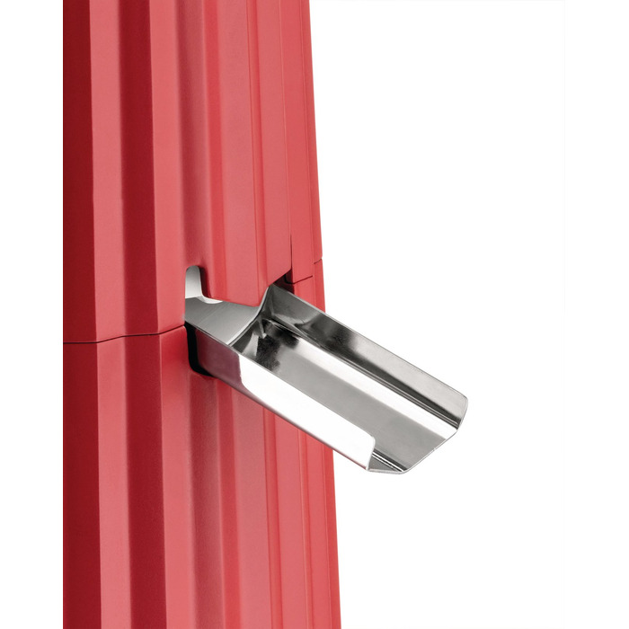 Соковыжималка для цитрусовых электрическая, красная Plissé Alessi