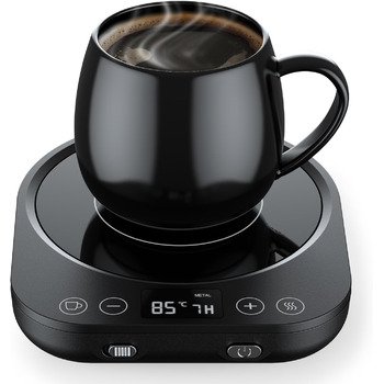 Електричний підігрівач для чашок 36 Вт, чорний BTOYM