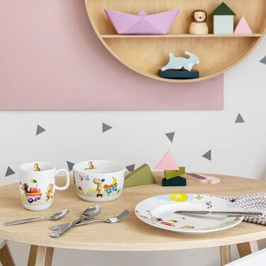 Дитячий набір посуду 7 предметів в подарунковій упаковці Hungry as a Bear Villeroy & Boch