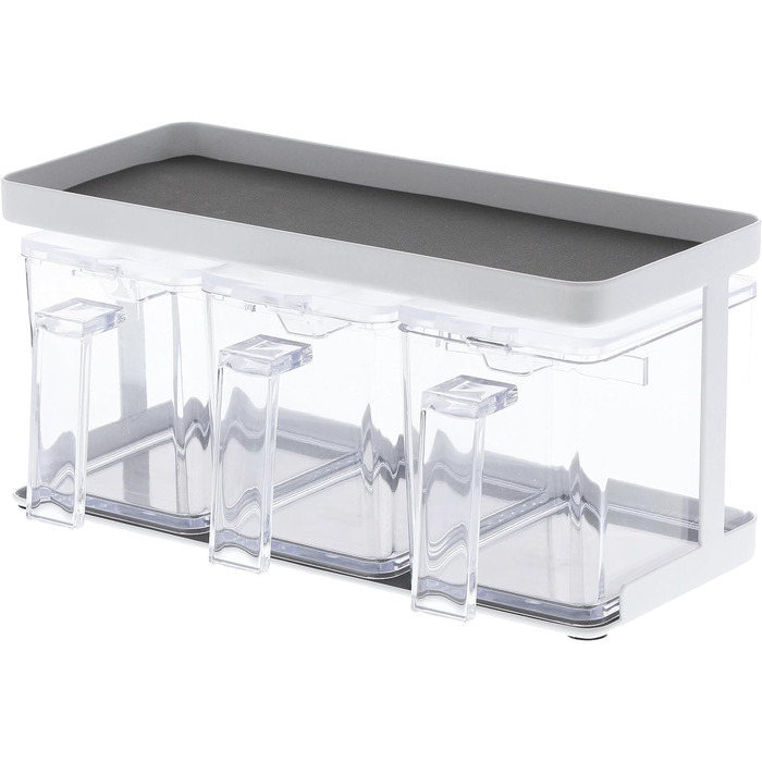 Коробка для приправ X3 і стійка - Вежа - біла