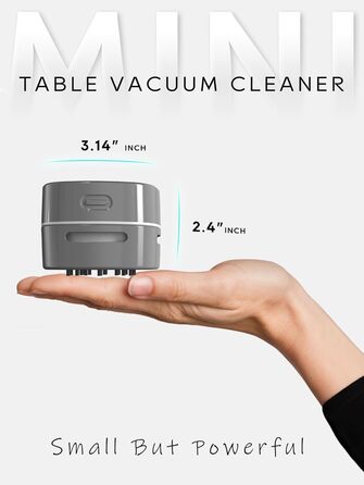 Міні-пилосос бездротовий сірий IGOKOTI