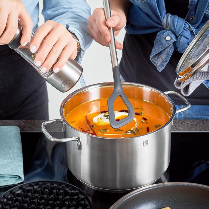 Каструля 20 см з кришкою Basic Line Rosle