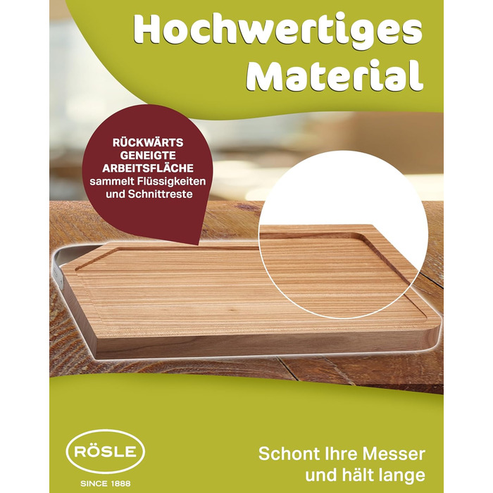 Дошка обробна 36x24 см Rosle