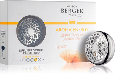 Дифузор для автомобіля Maison Berger Paris з ароматом AROMA ENERGY