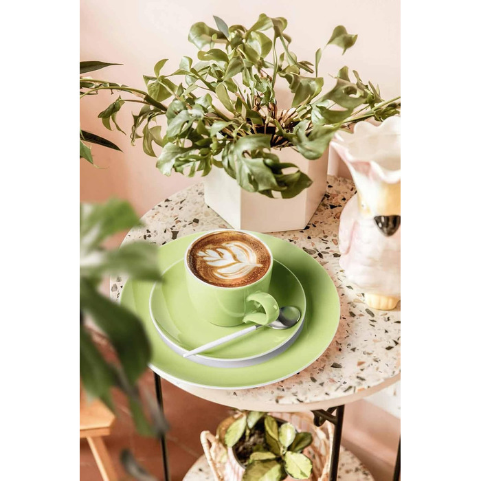 Кофейный сервиз на 6 персон, 18 предметов, салатовый Liberty Pure Colors Seltmann Weiden