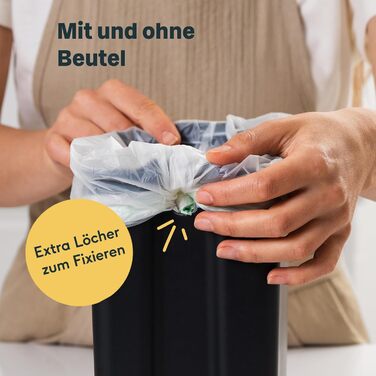 Контейнер для кухонного мусора 4 л с крышкой Silberthal