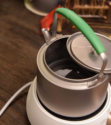 Кемпінговий титановий чайник  1200 мл. iBasingo