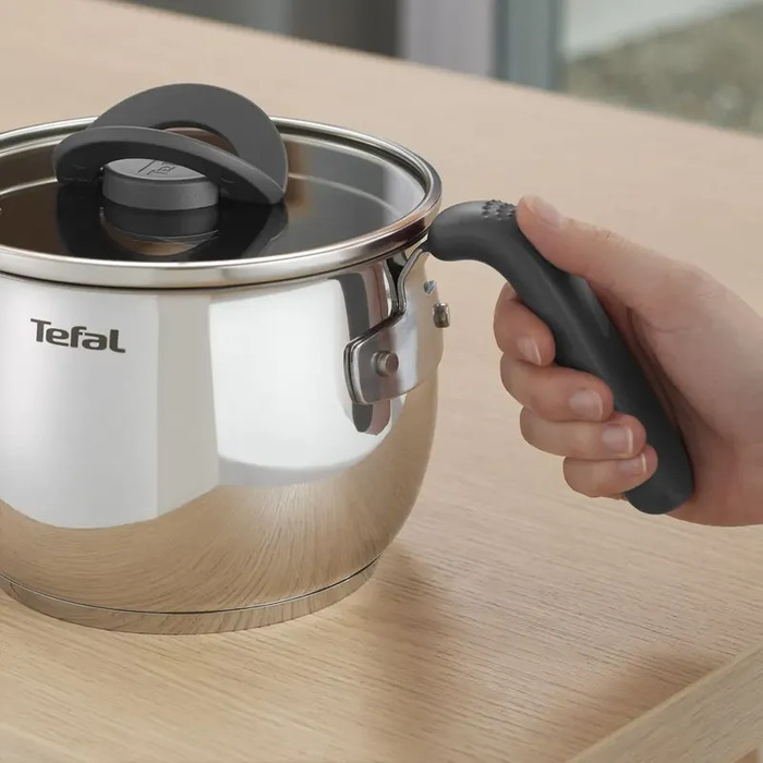 Tefal Мультиструга Opti Space, 2.5л, нержавеющая сталь, бакелит