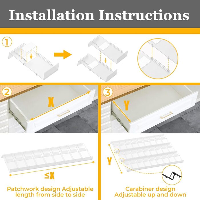 Органайзер для спецій пластиковий розсувний, 24 комірки, прозорий Famhap