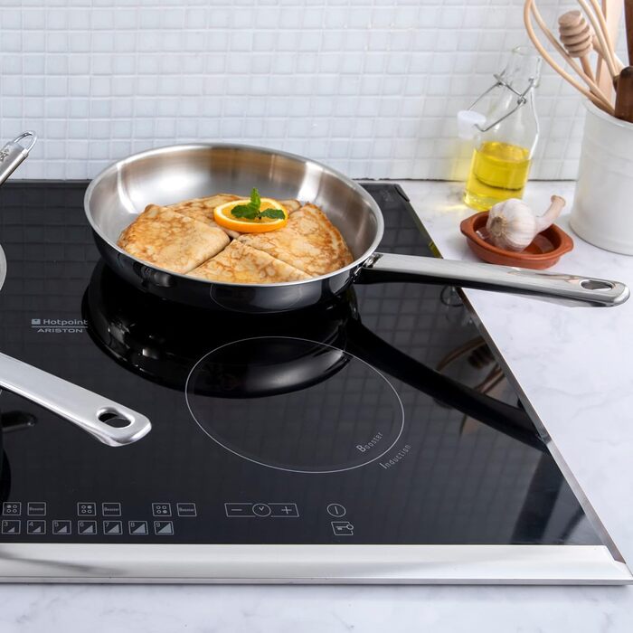 Сковорода 24 см, нержавеющая сталь BK