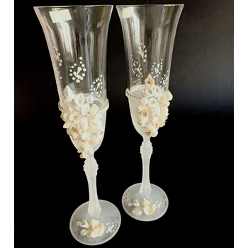 Весільні бокали Sandy - VIP 190мл 2шт. 4114 BOHEMIA