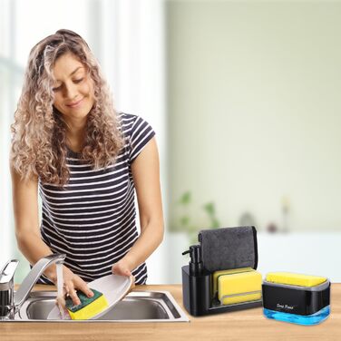 Органайзер для раковини, чорний Zawaer