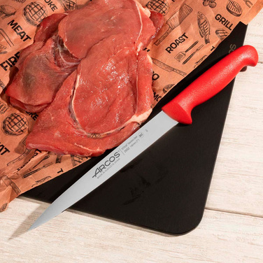 295222 Ніж для нарізки 190 мм серія '2900' червоний