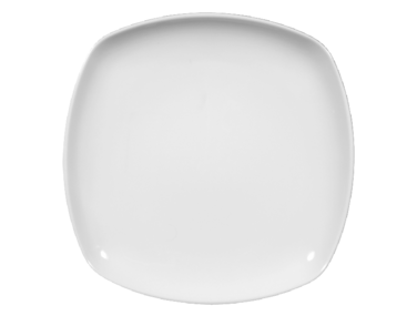 Тарілка плоска квадратна 20 см біла Sketch Basic Seltmann