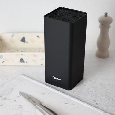 Подставка для кухонных ножей Fissman 10x10x22 см пластик (12881)