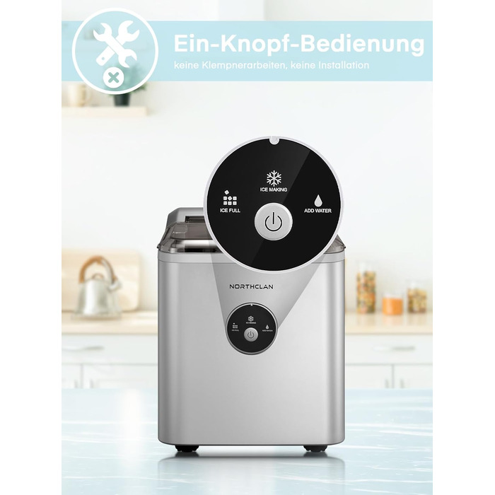 Льодогенератор 2 л 120 Вт NORTHCLAN