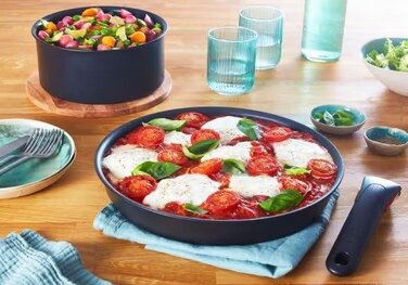 Tefal Набір посуду Ingenio Daily Chef 8 предметів, алюміній, кришка, змінна ручка