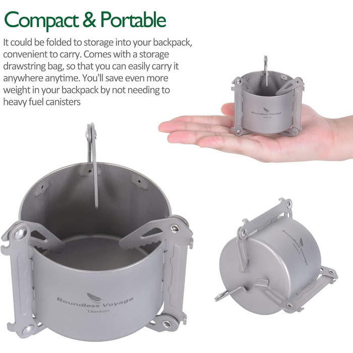 Мини-спиртовая горелка с подставками для кастрюли 80 мл. iBasingo