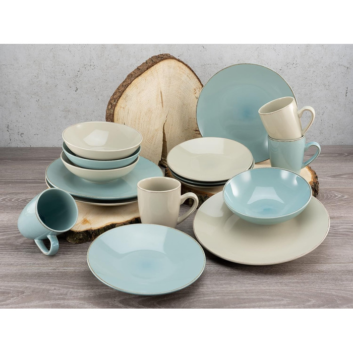 Набір посуду на 4 персони, 16 предметів, Oslo Creatable