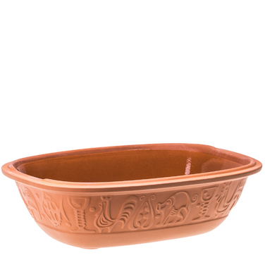 Жаровня середня класична, 34,5 х 17 х 22,5 см, Römertopf