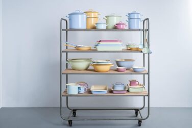 Кастрюля с хромированным ободком 24 см Riess