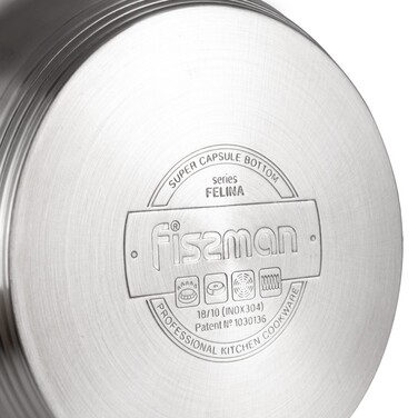 Каструля зі скляною кришкою 18 см 2,9 л Felina Fissman