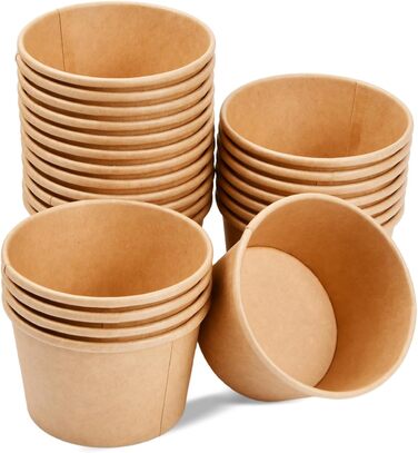 Набір паперові стаканчики для морозива 50 шт. 230 мл heavenlife