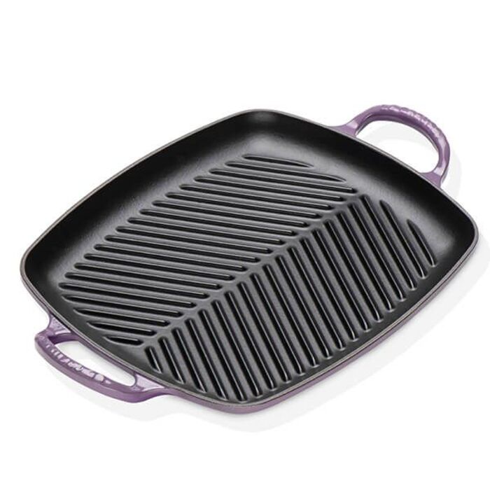 Сковорода гриль прямокутна 30 см фіолетова Le Creuset