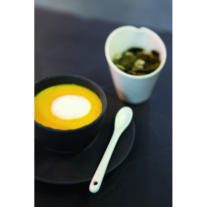 Чаша из базальта, Revol черная, диам. 7,5 см, h 4,5 см, 0,08 л