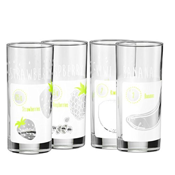 Стакан для смузі 400 мл, набір 4 предмети WMF