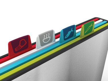 Набір обробних дощок в металевому кейсі Index Steel Joseph Joseph