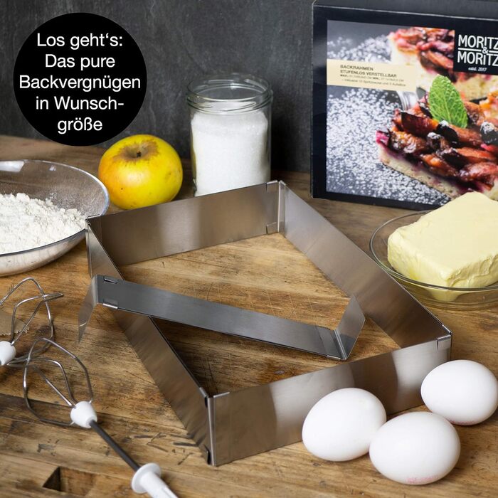 Форма для випічки прямокутна регульована Moritz & Moritz