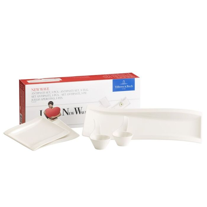 Набір столового посуду для закусок / антипасти, 5 предметів NewWave Villeroy & Boch