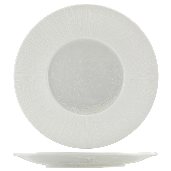 Тарелка 28.5 см, Incise Porcelain Lucine, GenWare