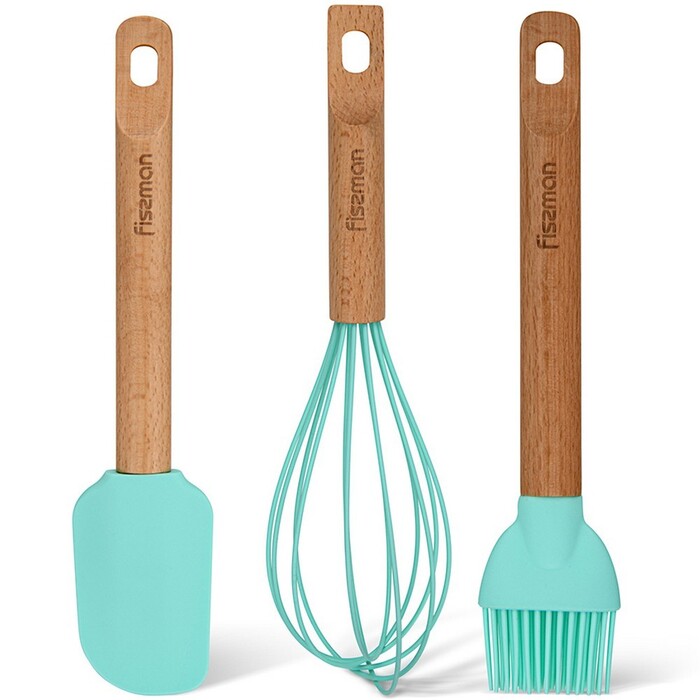 Набор принадлежностей Fissman для выпечки 3 предмета силикон (1209)