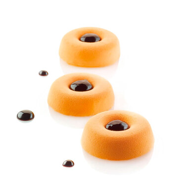 SF085/C Форма силіконова 'овал' 77х60 мм, h 28 мм