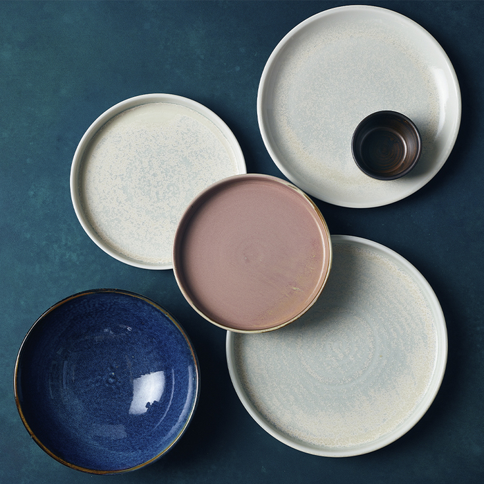 Презентаційна тарілка з бортиком 18*h 2.6 см, Terra Porcelain Pearl, GenWare