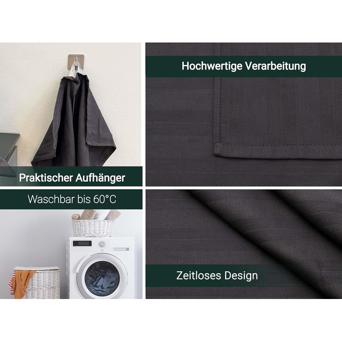 Набір кухонних рушників з 5 предметів 50 x 70 см ZOLLNER